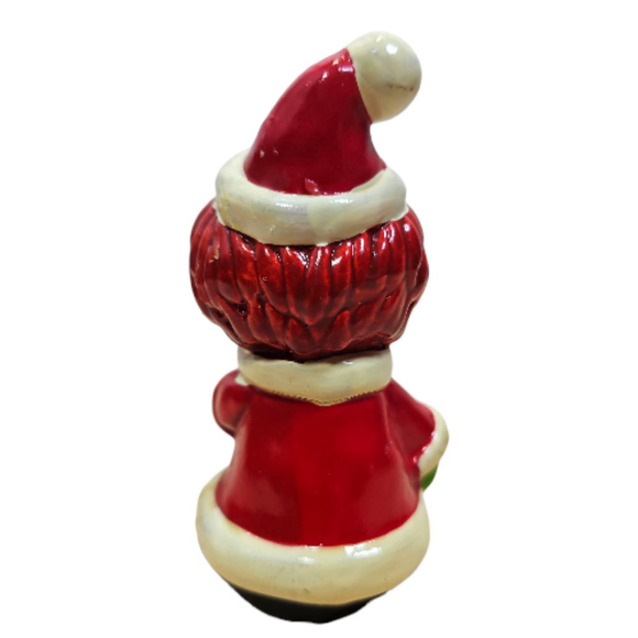 Vintage Raggedy Ann in Santa Suit Christmas Figurine - Picture 3 of 8